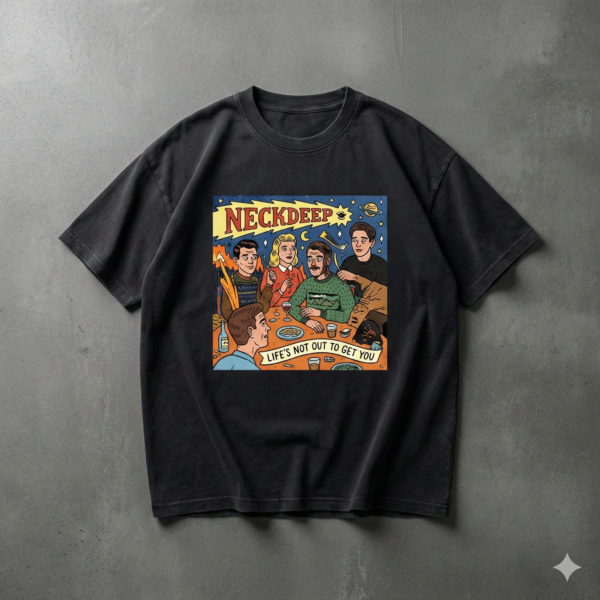 Neck Deep Oversized Tee