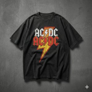 AC/DC Oversized Tee