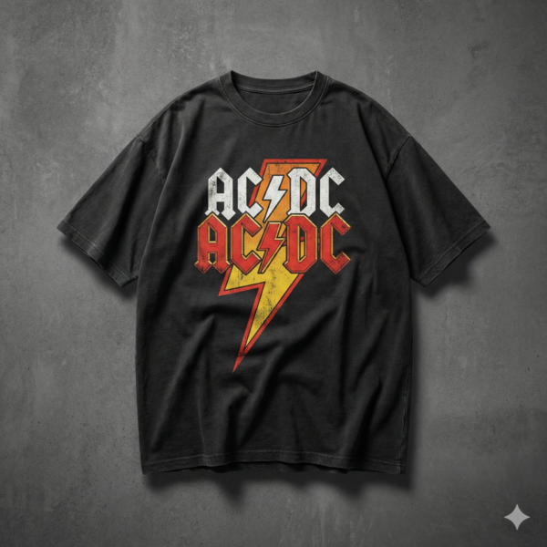 AC/DC Oversized Tee