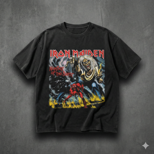 Iron Maiden Oversized Tee